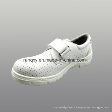 Chaussures blanc professionnel de sécurité Micro fibre infirmière (HQ01030)